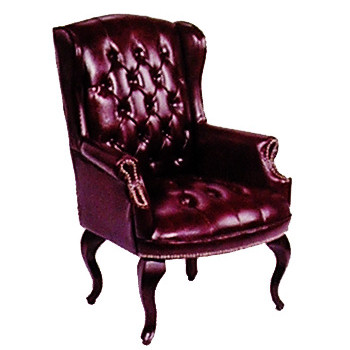 Wing Back Tufted Guest Chair