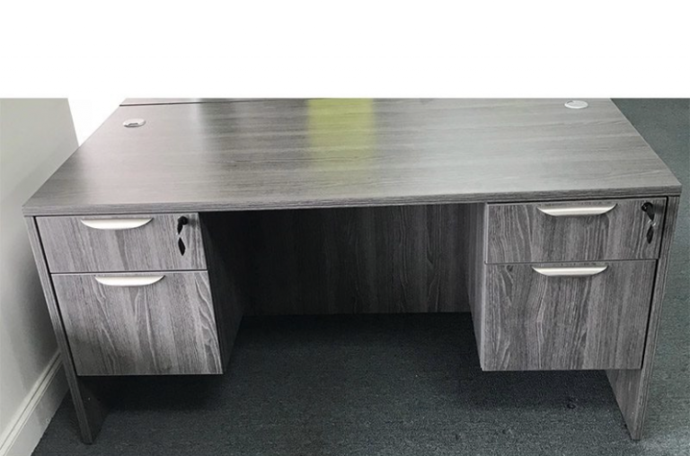 Contemporary Newport Grey Desk OFCO Office Furniture