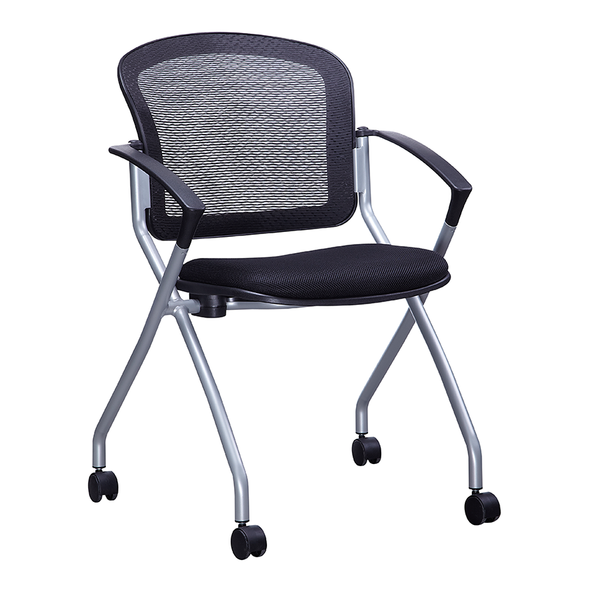 Black Mesh Nesting Chair